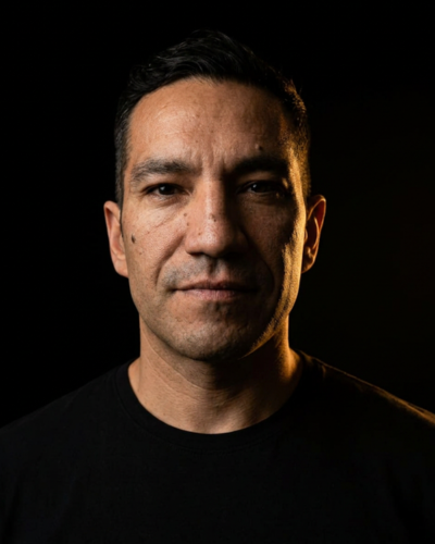 Juan Pablo Belmar, retrato frontal